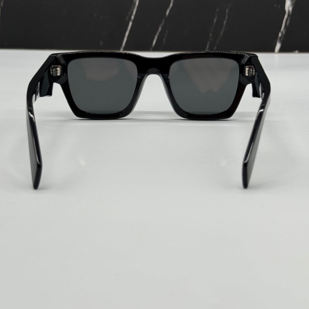 NEW SPR A06 16K08Z PRADA PRA06S 16K08Z UNISEX SUNGLASSES PR A06S 16K08Z BLACK - Picture 6 of 10